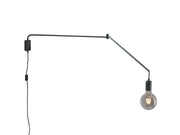 Applique da Interno a LED in Metallo Nero Opaco
