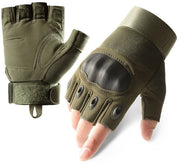 Mani estive per uomo e donna - Mani senza dita - Mani per bicicletta da outdoor - Adatti per sport all'aperto, motocicli, bicicletta, allenamento, fucili di paintball, tiro, caccia, camminata (M)