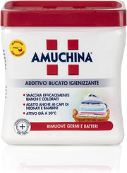 AMUCHINA ADDITIVO DISINFETTANTE IN POLVERE PER BUCATO FORMATO DA 500 GR