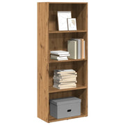 Libreria Rovere Artigianale 60x30x152 cm in Legno Multistrato 857916