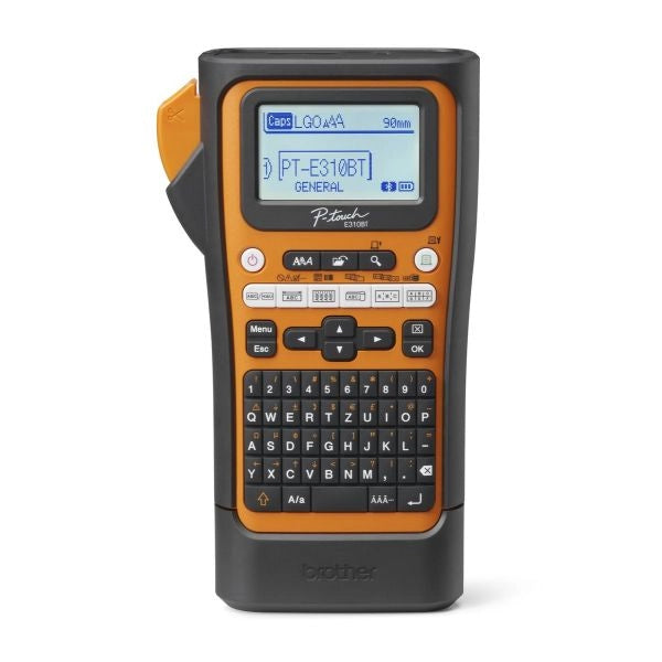 Brother pt-e310btvp stampante per etichette (cd) trasferimento termico 180 x 180 dpi 20 mm/s con cavo e senza cavo hse/tze bluetooth qwerty - PTE310BTVPQL1
