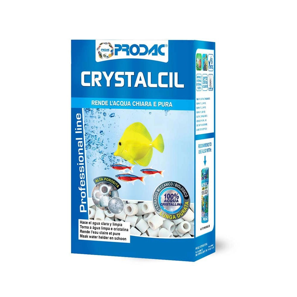 Prodac Crystalcil 1000ml/500gr - Cilindretti in Vetro Sinterizzato ad Alta Porosità