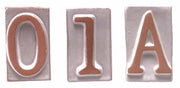 BL NUMERO CIVICO 8 IN TERRACOTTA 5X9 CM- 6,0 blister
