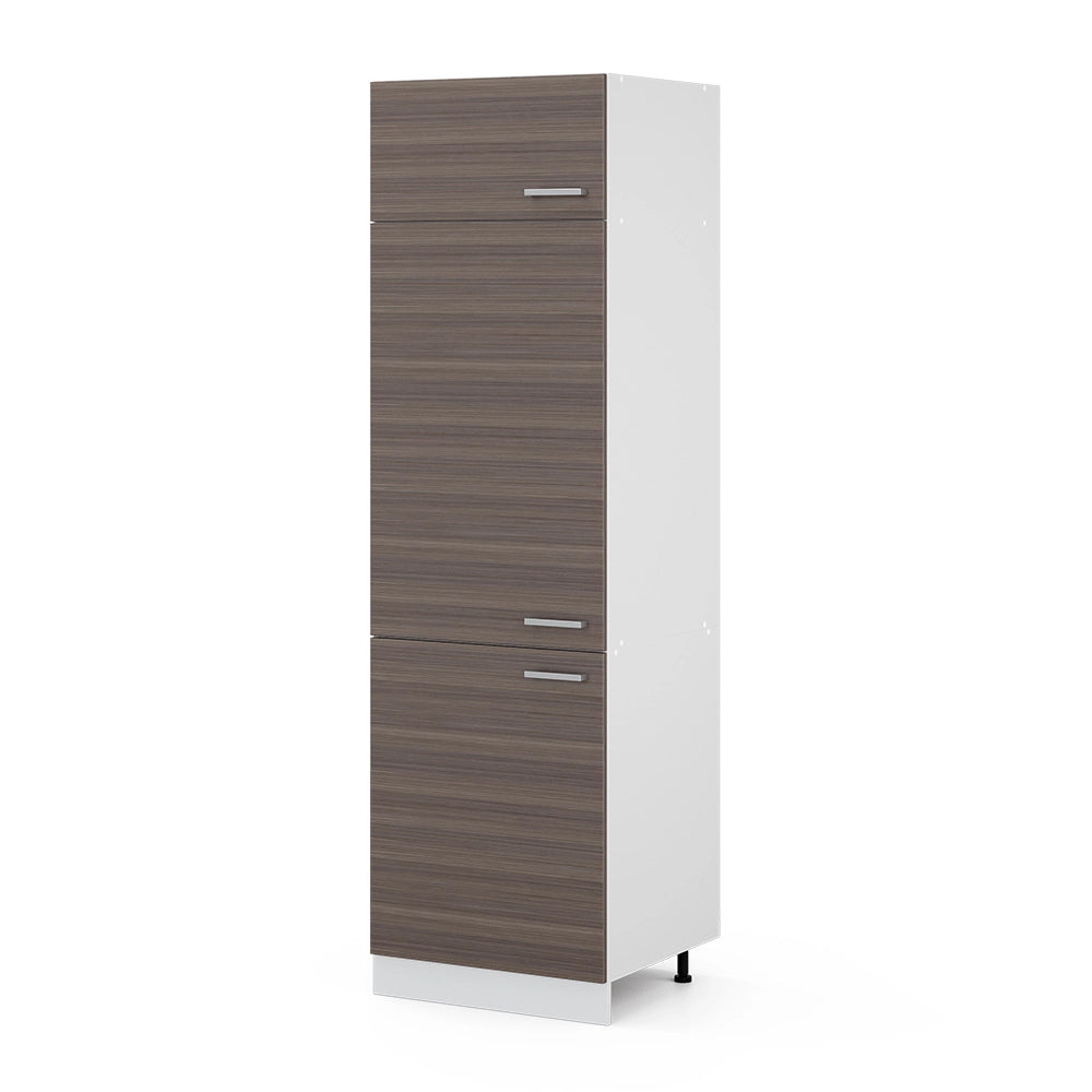 Vicco Frontale cucina Grigio nobile 59.6 x 196 cm frontale del mobile per mobile per frigorifero