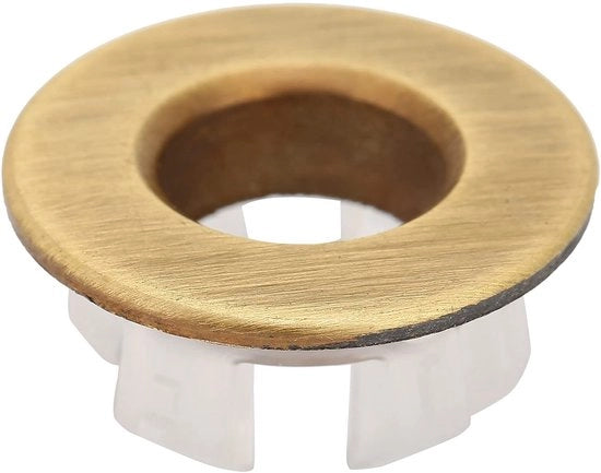 Copertura per scarico a forma rotonda in ottone - decorativa - stabile - con tecnica antiverdering