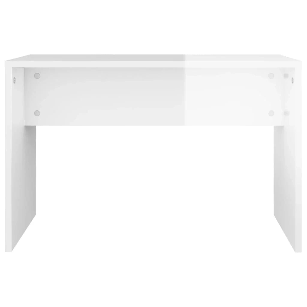 Set da toeletta mobili per camera da letto 86,5 x 35 x 136 cm bianco lucido 02_0006350