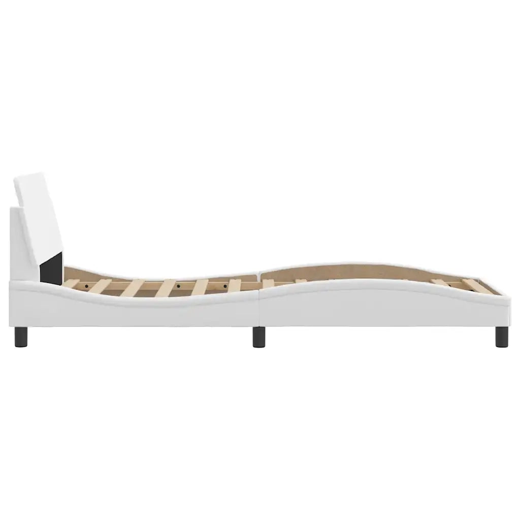 Giroletto Dover Bianco 80x200 cm in Similpelle 373079