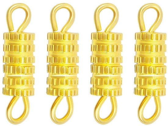 Ferraglio a Viti 80 Pezzi - Viti di Sicurezza - Duraturo - Inox - Ideale per Gioielli - Luccicante Finestra - Chiusure per Gioielli