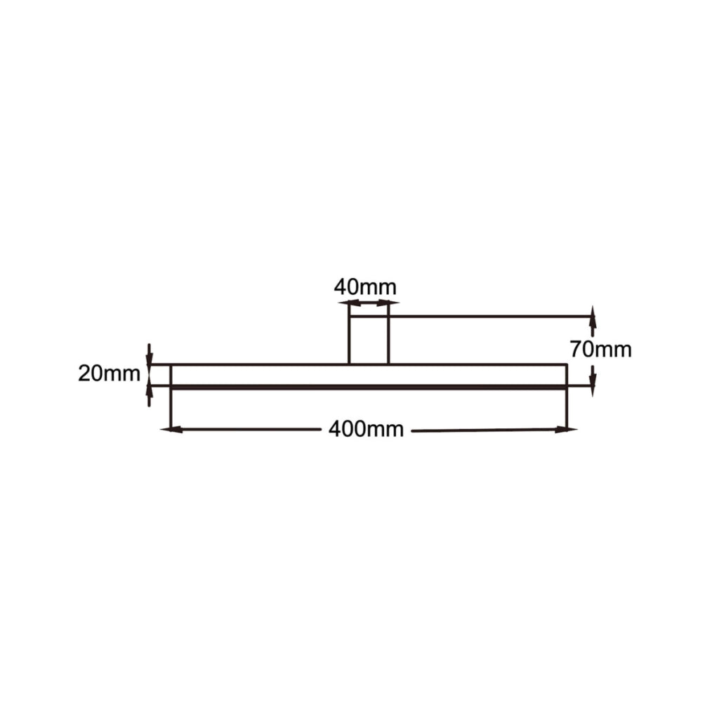 Applique bagno Nevada M bianca LED 12W IP44 4000K 1500lm