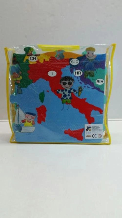 Tappeto Componibile. Puzzle Europa