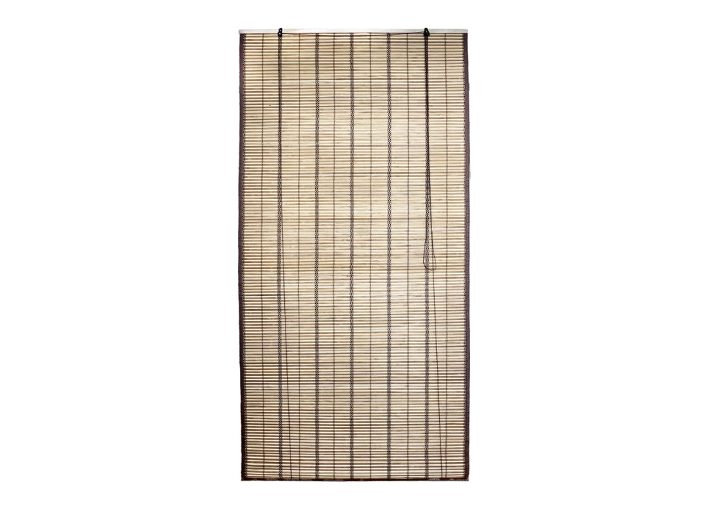 Tenda A Rullo Tapparella Bamboo A Caduta Pannello Porta Finestra Modello Oxaka - 100x160 - Naturale