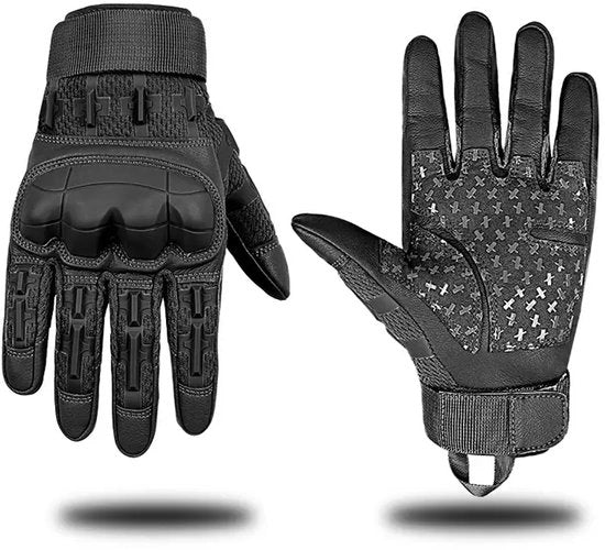Manopole per quattro stagioni, design elegante, con cinture, adatte a diverse occasioni e attività lavorative (nero, L)