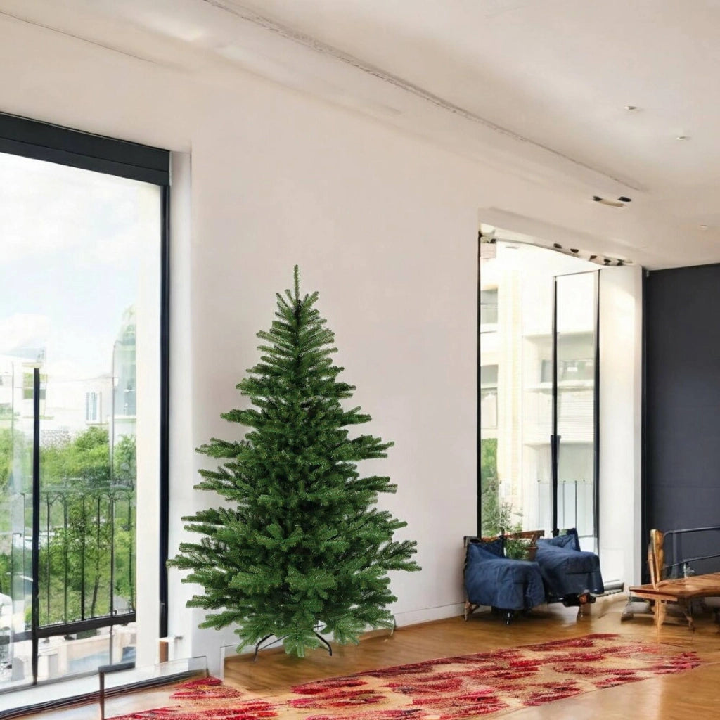 Frosty, Albero di Natale 150 cm 945 Rami, 150h cm Verde