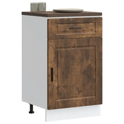 Base da Cucina-Mobile Base da Cucina Porto Rovere Fumo in Legno Multistrato 362113