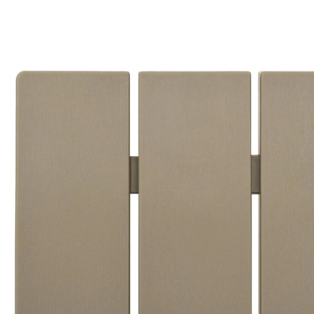 Sedia da Giardino | Sedie da Esterno Marrone Chiaro 75x88,5x89,5 cm Polipropilene