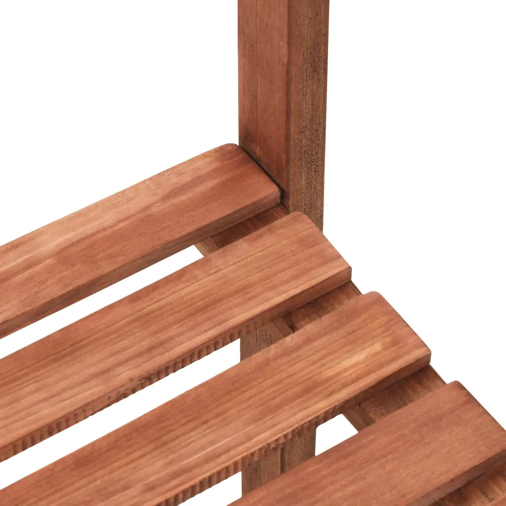 Piedistallo per piante | Sostegno per piante in Legno di Cedro 45x40x145 cm