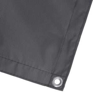 Paravento Balcone Antracite 120x600 cm Tessuto Oxford 134875