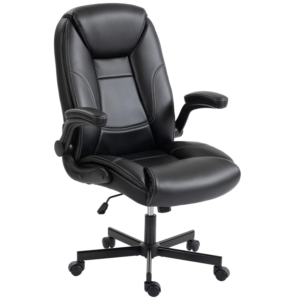 Sedia da Ufficio Ergonomica ¨C Xylo ¨C Braccioli Regolabili Schienale Alto Nero