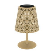 Lampada da tavolo solare LED 0,2W beige IP44 LUDA Struhm