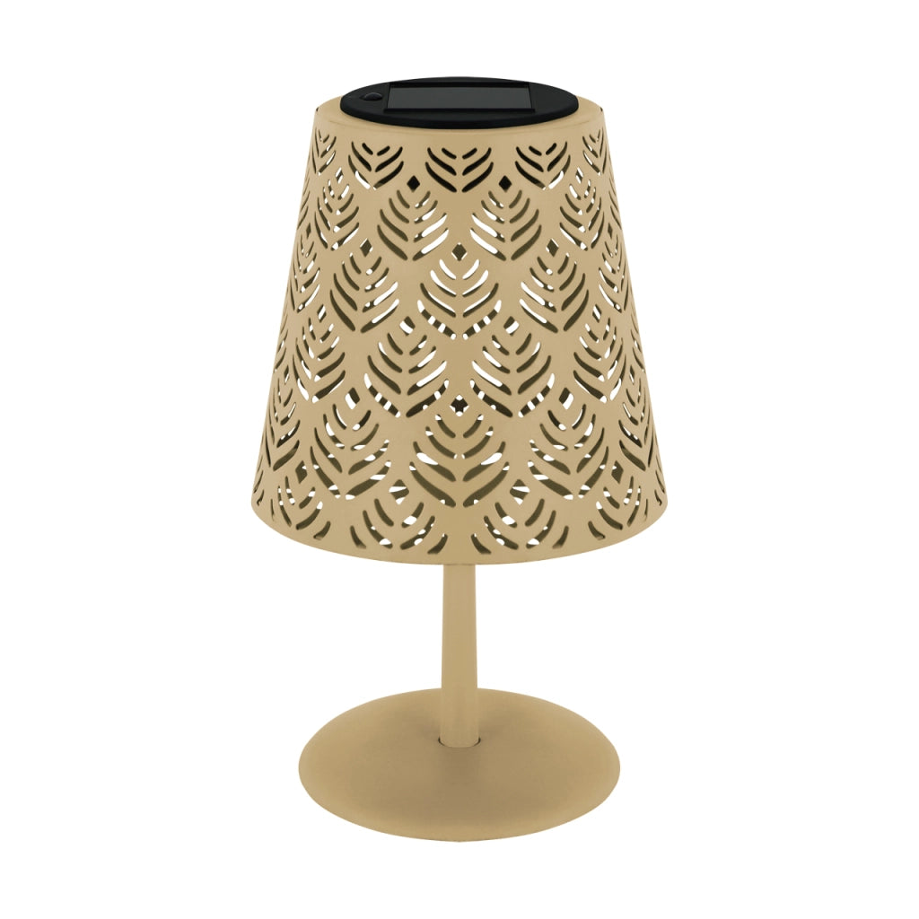 Lampada da tavolo solare LED 0,2W beige IP44 LUDA Struhm