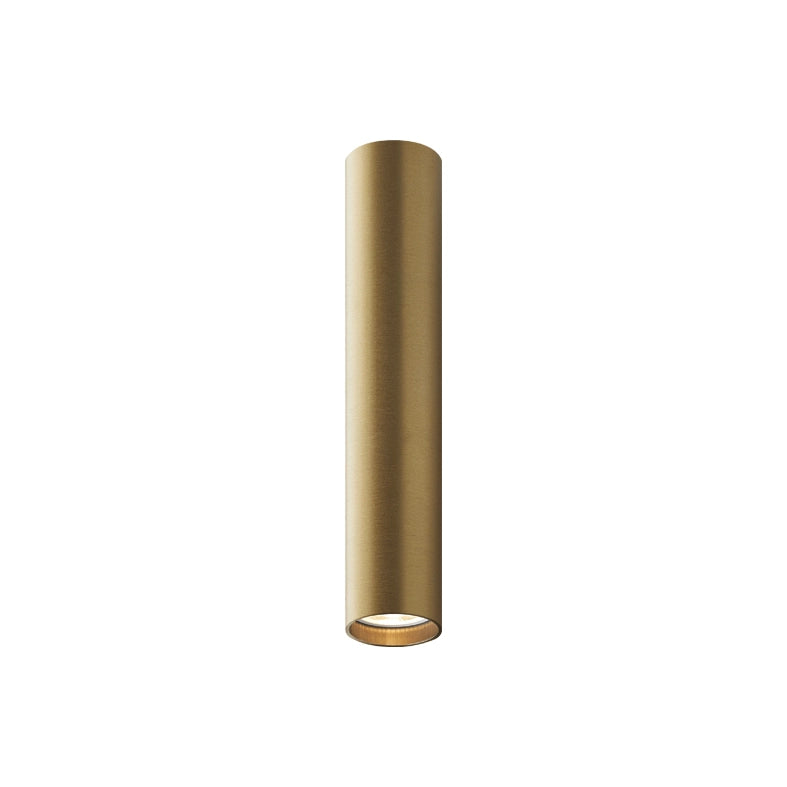Plafoniera AXIOM EVO Led 12W 3000K CRI90 30cm - Lampada da soffitto in alluminio oro IP20 - Rossini Group