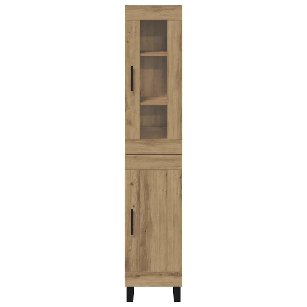 Credenza Rovere artigianale 34,5 x 34 x 180 cm
