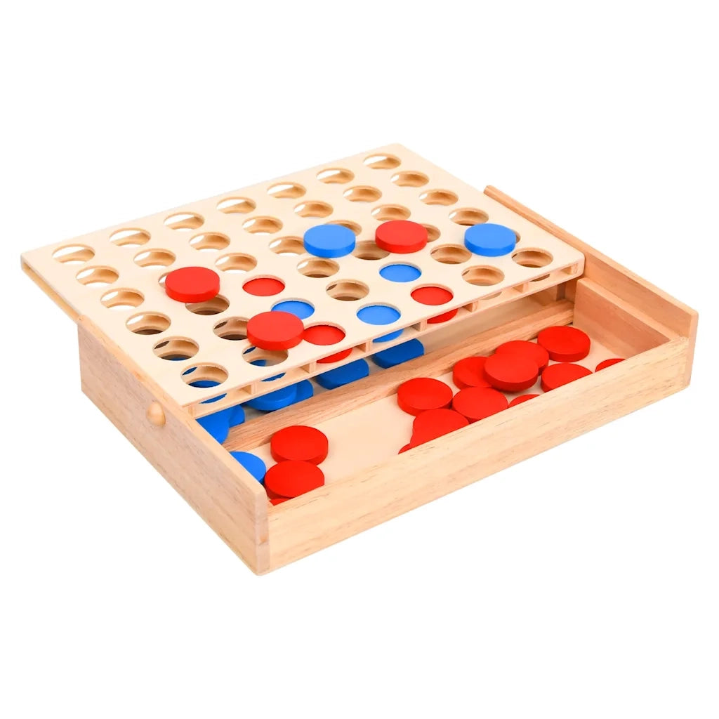 Gioco da Tavolo Forza 4 24x15x4 cm in Legno Massello CFW9062261