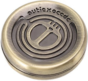 Giocattolo da Tastare Magnetico - Schiaccia e Sposta - In Acciaio Inossidabile - Portatile - Rilassante - Mini Giochi - 39 x 39 x 10 mm - Fidget Toy