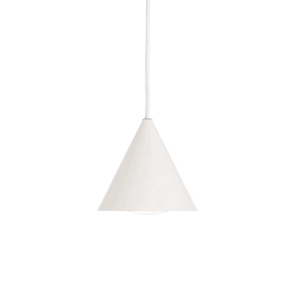 Sospensione Industrial A-Line Metallo Bianco 1 Luce Gu10 7W 3000K Luce Calda