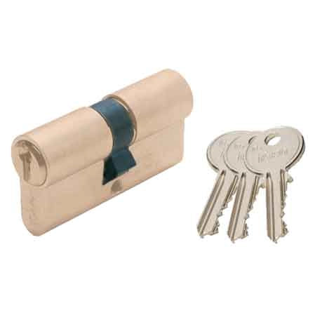 CILINDRO SAGOMATO A DOPPIO PROFILO OTTONE 'F5' ISEO 70 mm (25+10+35) - ISEO