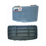 Trade Shop - Organizer 4 X 15.5 X 26.5cm Cassetta Attrezzi Porta Minuteria Minuterie 12 Vaschette -