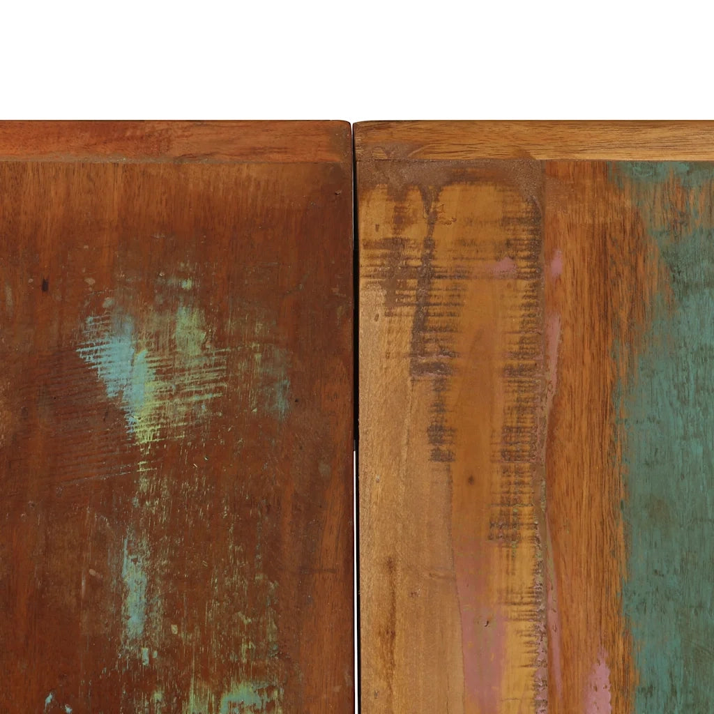 Tavolo da Pranzo 140x70x75 cm in Legno Massello di Recupero 247421