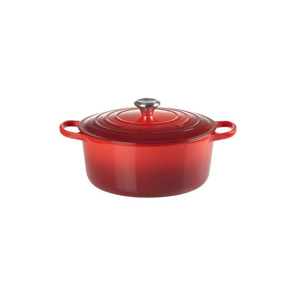 Le creuset signature roaster round 24cm cherry red (21177240602430) - 148713