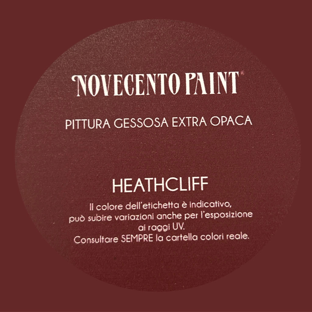 Novecento Paint Pittura Gessosa Extra Opaca (Formato 500ml) | Colore HEATHCLIFF