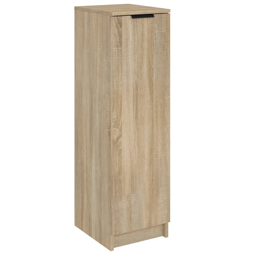 Scarpiera-Scaffale per scarpe Rovere Sonoma 30x35x100 cm in Legno Multistrato