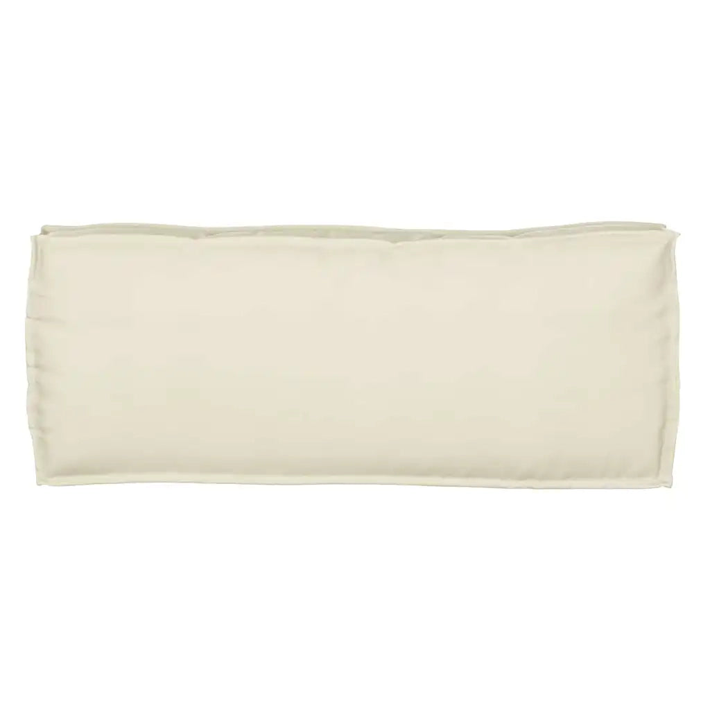 Cuscino Crema 100 x 40 x 8 cm Tessuto Oxford 42001620