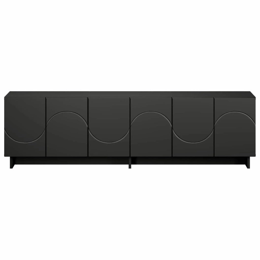 Supporto TV 140 x 34.5 x 40 cm Nero Legno ingegnerizzato 8011577