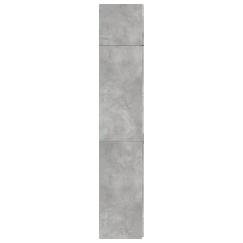 Armadietto Grigio Cemento 70x42,5x225 cm in Legno Multistrato 3281332