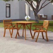 Tavolo da Giardino 85x85x75 cm Legno Massello di Acacia 363304
