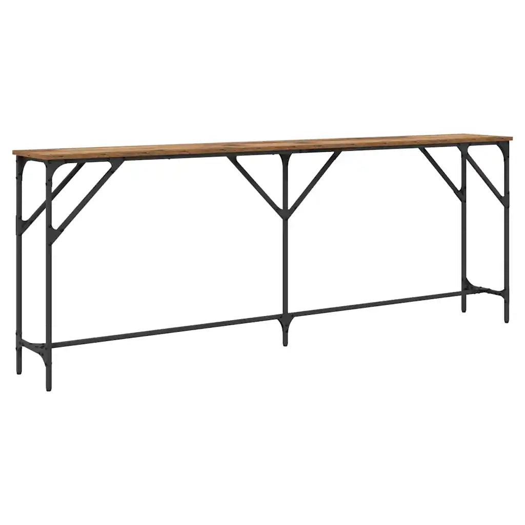 Tavolo consolle Legno vecchio 200 x 29 x 75 cm 871340