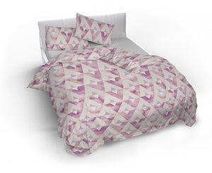 Copripiumino Matrimonale con Federe Stampato in Microfibra Kinki