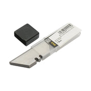 Set di 10 lame da taglio trapezoidali professionali da 19x61 mm in acciaio SK5 Crownman.