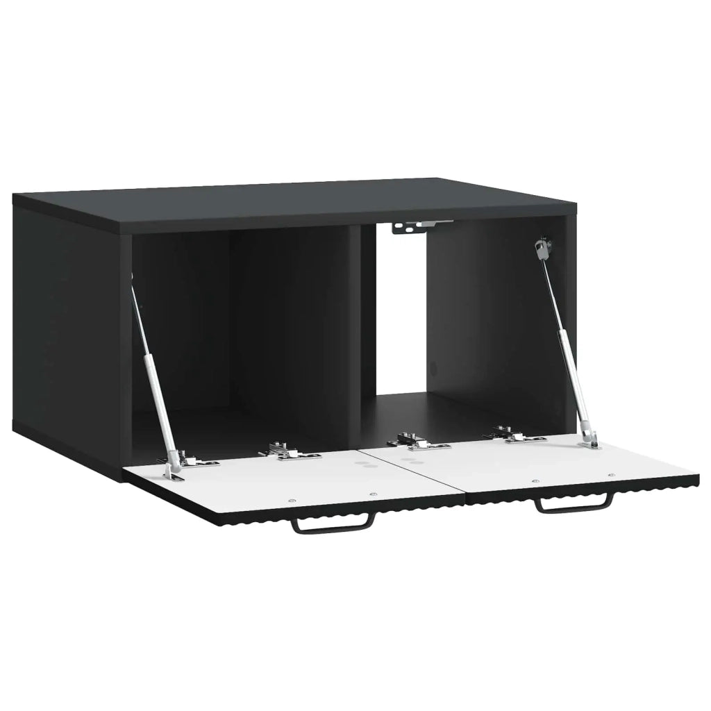 Mobile Porta TV da Muro Nero 59,5 x 41 x 30 cm 899016