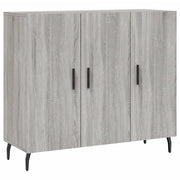 Buffet credenza cassettiera armadio mobile contenitore organizer cucina soggiorno salotto Sonoma 90 x 34 x 80 cm legno ingegnerizzato grigio 02_0036551