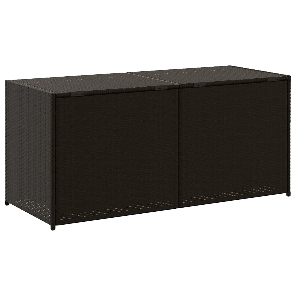 Contenitore da Giardino Marrone 283L in Polyrattan CFW7793776