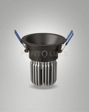 TOODLE FARETTO INCASSO TONDO 4000K 1270LM 11W NERO DIMMERABILE
