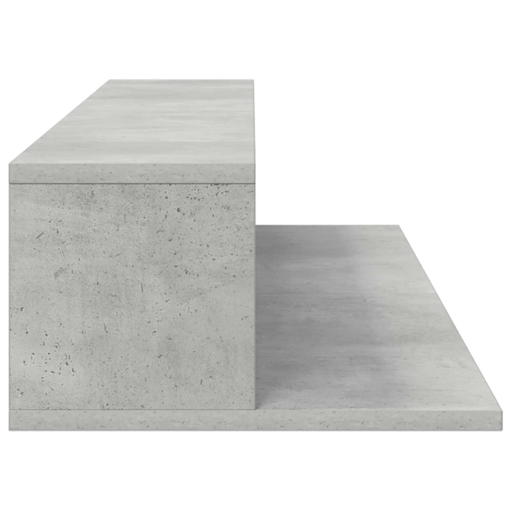 Scrivania studio Grigio Cemento 152 x 36 x 19,5 cm 8006695