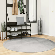 Tappeto IZA a Pelo Corto con Aspetto Scandinavo Grigio Ã˜ 160 cmcod mxl 87444