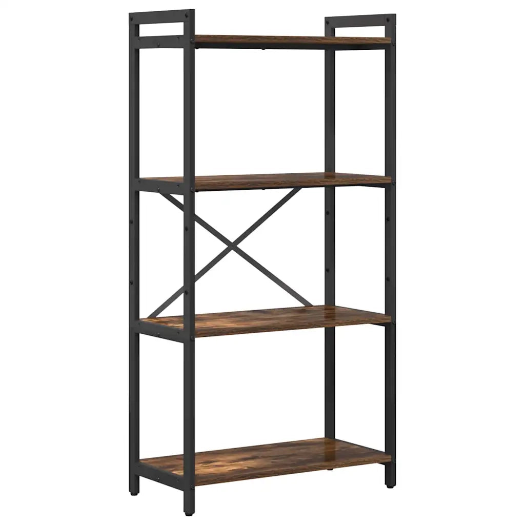 Libreria 60 x 30 x 120 cm Legno ingegnerizzato Rovere fumé 868391