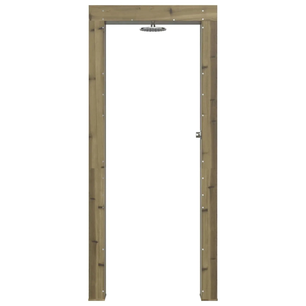 Doccia da esterno 226 cm Naturale 886339